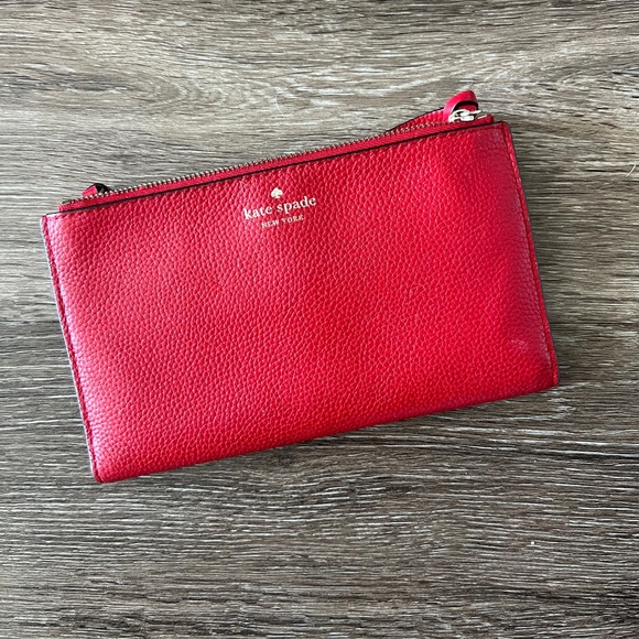 kate spade Handbags - Kate Spade Red Wallet or Clutch